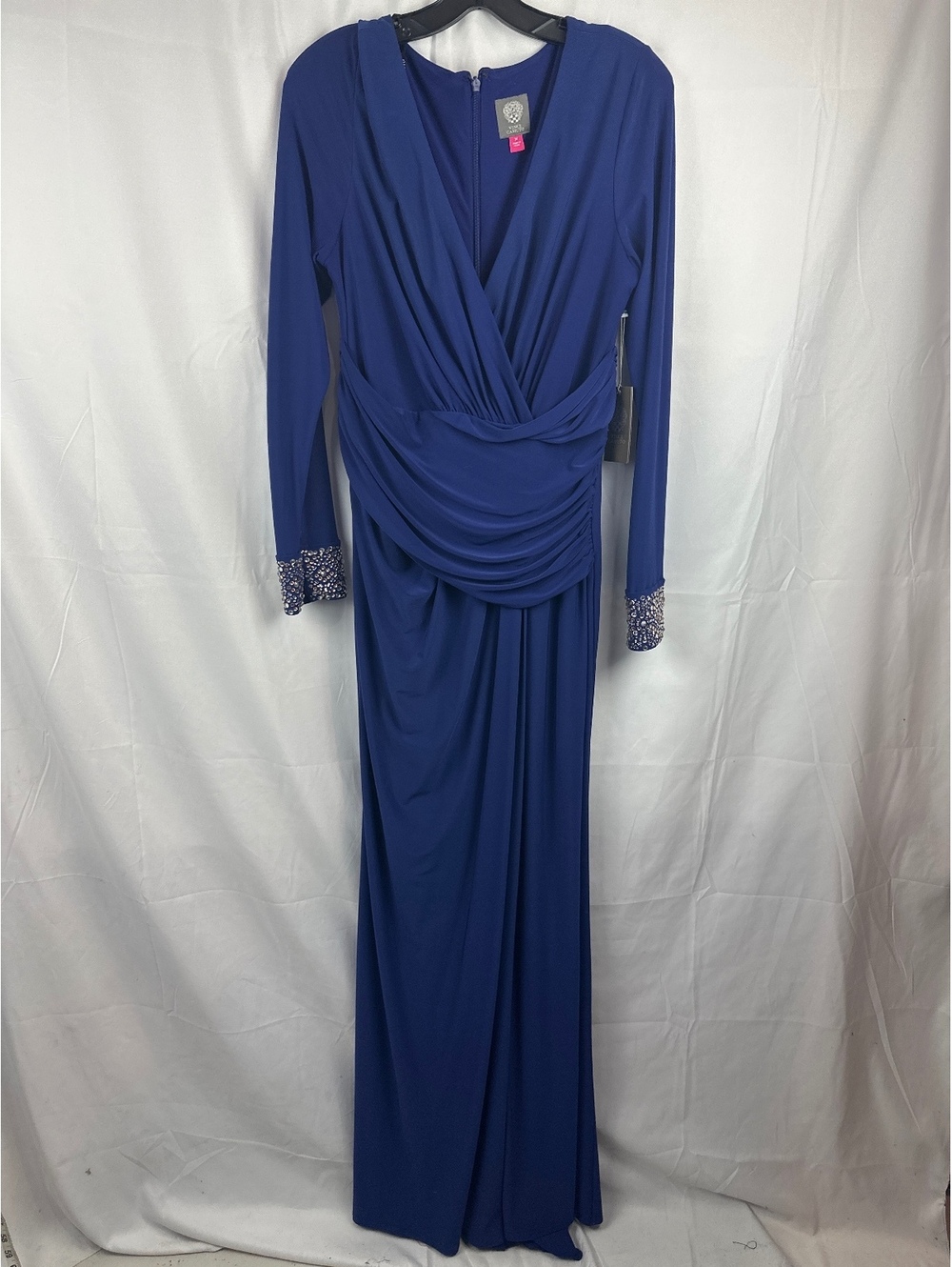 Vince Camuto Women's Long Sleeve Evening Gown Size 14